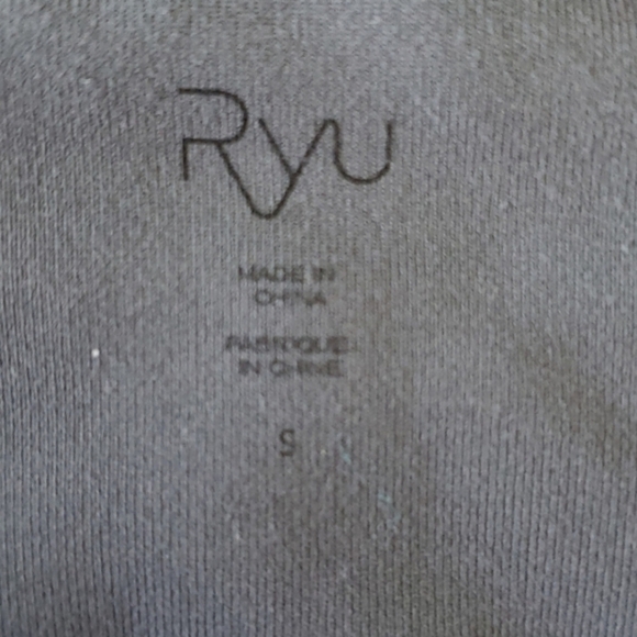 RYU Blazing Yellow Women's Grey Stellar Athletic Running Shorts Stretch Sz Small - Picture 6 of 9